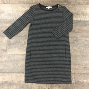 Sweater Dress Zipper Detail LOFT